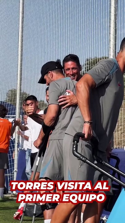 Torres visita al primer equipo