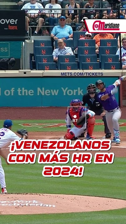 ¡Venezolanos con más Jonrones en Grandes Ligas en 2024!