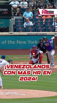 ¡Venezolanos con más Jonrones en Grandes Ligas en 2024!