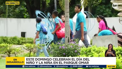 Primera dama, Maricel Cohen de Mulino, invita a celebrar el día del niño en el parque Omar