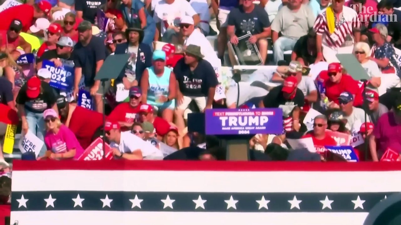 Suspected shooter killed after Donald Trump assassination attempt-(1080p)