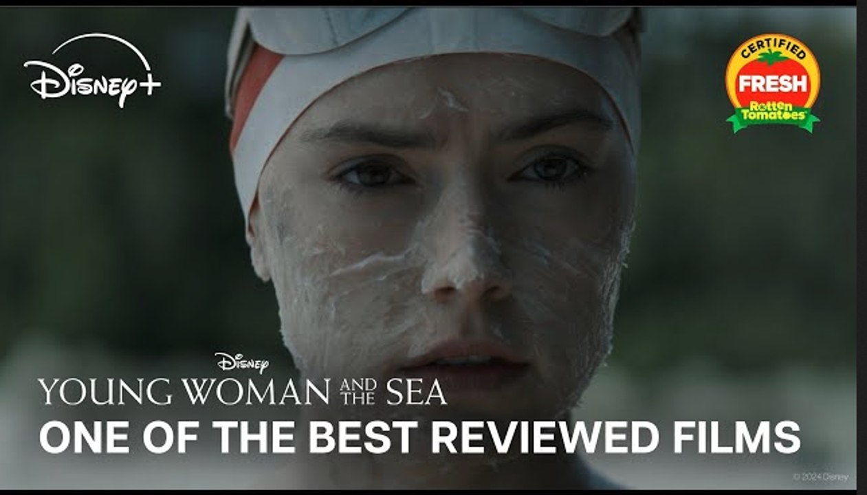 Young Woman and the Sea | 'Best Reviewed' - Daisy Ridley | Disney+