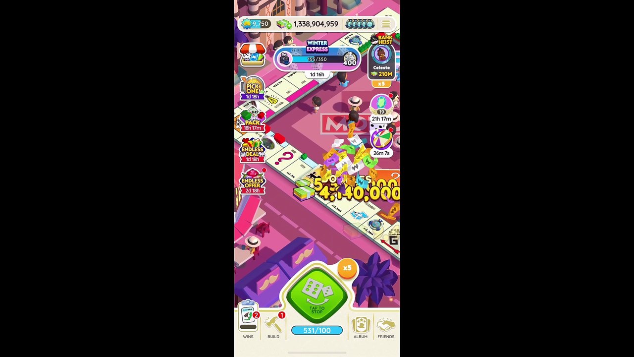 [Miniriceto]Game Play _ Monopoly Go! Day 320