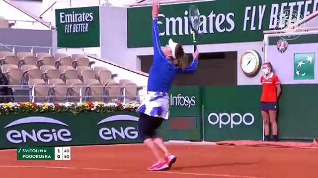 Elina Svitolina vs Nadia Podoroska - Resumen de Cuartos de Final I Roland-Garros 2020