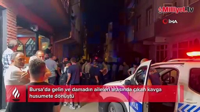 Bursa'da korkunç olay! Damat komada, gelinin ailesi ise bıçaklanıp darp edildi