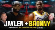 Did Jaylen Brown say this about Bronny? | Bob Ryan & Jeff Goodman podcast