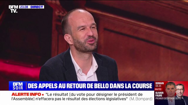 On n'est pas en train de faire la Star Academy : Manuel Bompard (LFI) réagit à la proposition de Sandrine Rousseau de voir Huguette Bello devenir Première ministre et Laurence Tubiana vice-Première ministre