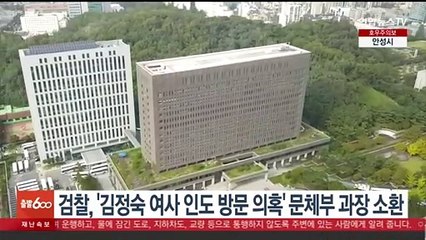 검찰, '김정숙 여사 인도 방문 의혹' 문체부 과장 소환