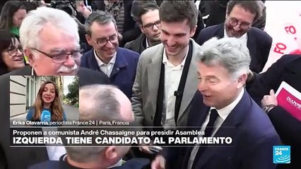 Informe desde París: izquierda francesa propone a André Chassaigne para presidir la Asamblea