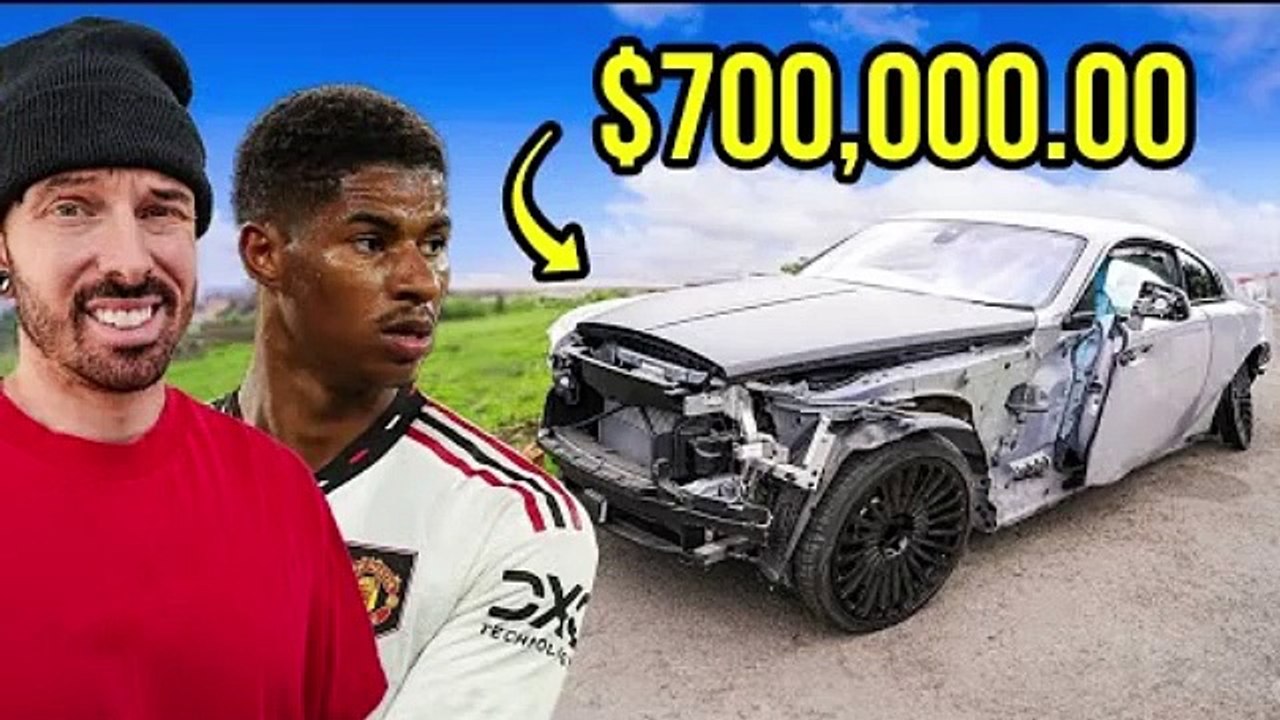 I BOUGHT MARCUS RASHFORDS WRECKED ROLLS ROYCE WRAITH
