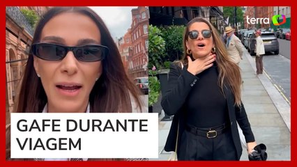 Mônica Martelli compartilha perrengue com Ingrid Guimarães em Londres
