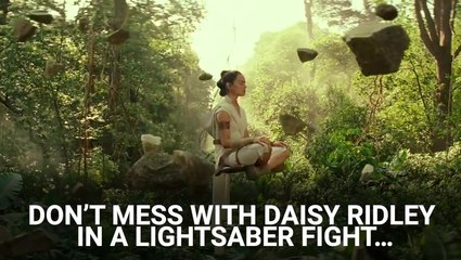 'He's Five, Don't Be So Intense:' Daisy Ridley Recalls The Wholesome Story Of The Time She Got In A Lightsaber Fight With A Child