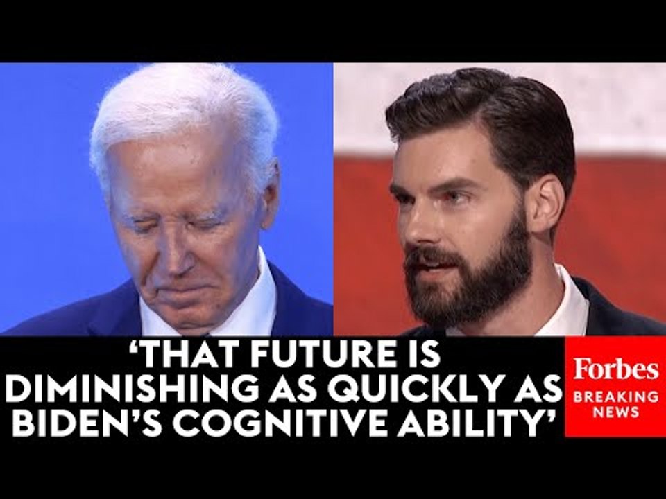 JUST IN: Young Republicans Chair Padgett Pans Biden's Age At The Republican National Convention