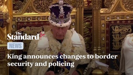 King Charles Announces Changes To Border Security And Policing