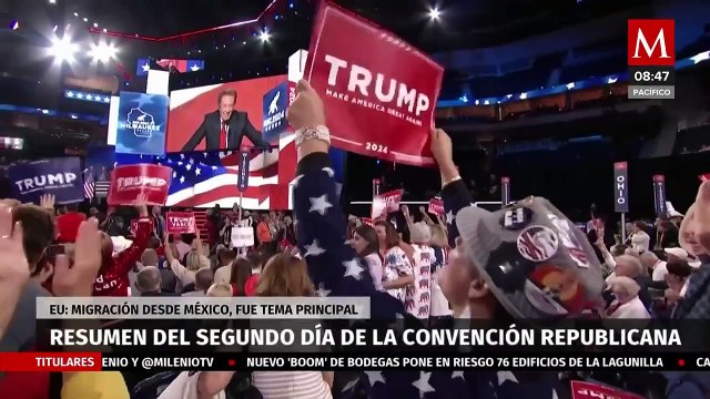 Nikki Haley y DeSantis respaldan a Trump en Convención Nacional Republicana