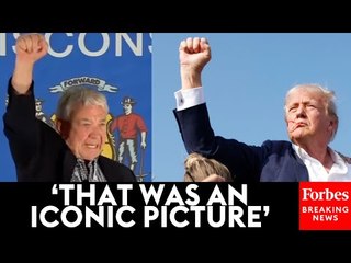 WATCH: Former WI Gov Tommy Thompson Lauds Trump, Likens Shooting Picture To Iwo Jima Flag Raising