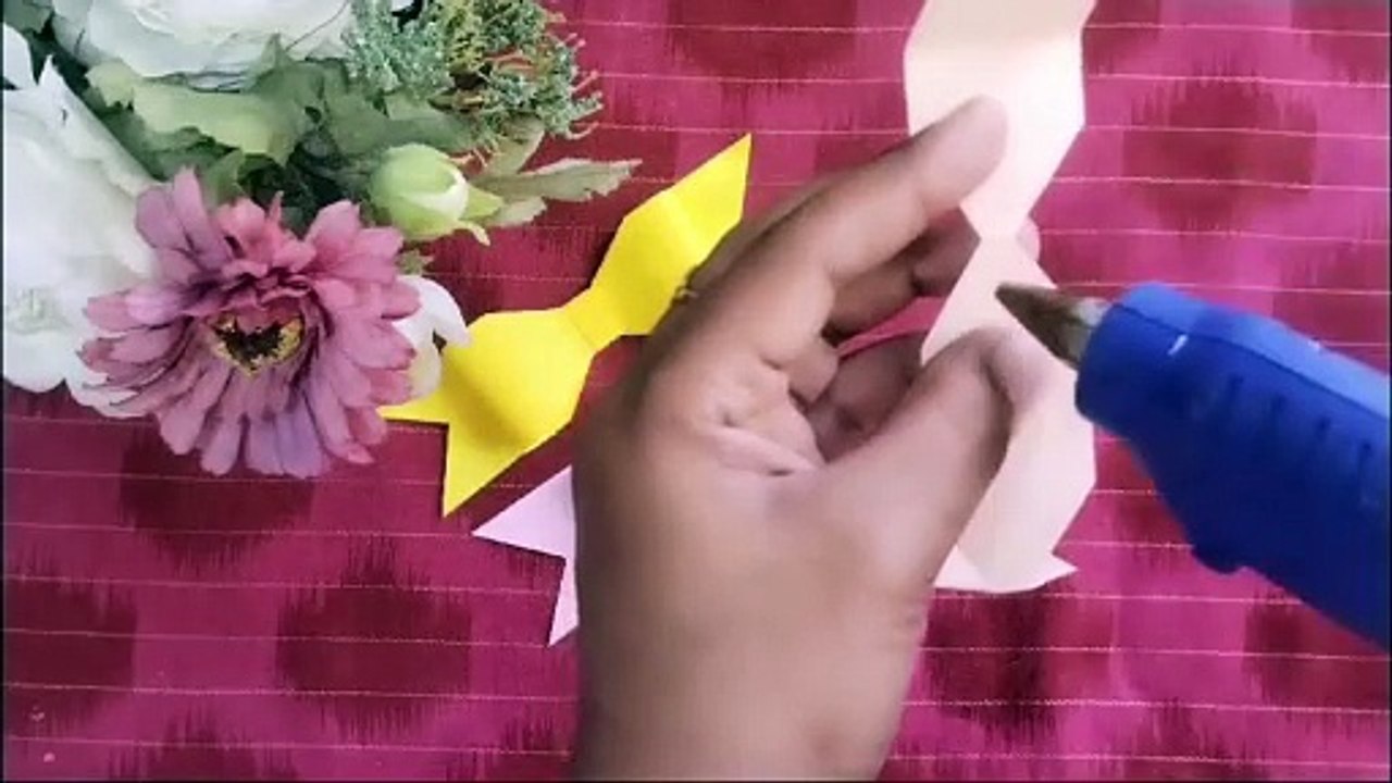 How To Make Paper Bow Easy Tutorial