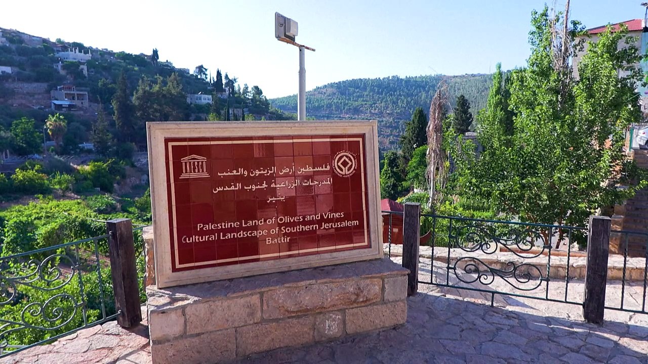 قرية بتير الفلسطينية المدرجة على قائمة التراث العالمي مهددة بالاستيطان الاسرائيلي