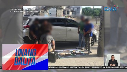 P6.8M halaga ng umano'y shabu, nasabat sa buy-bust operation; lalaki, arestado | Unang Balita