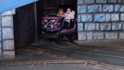 Mom's ghost train idea leaves girls in tears and flurry of frowns