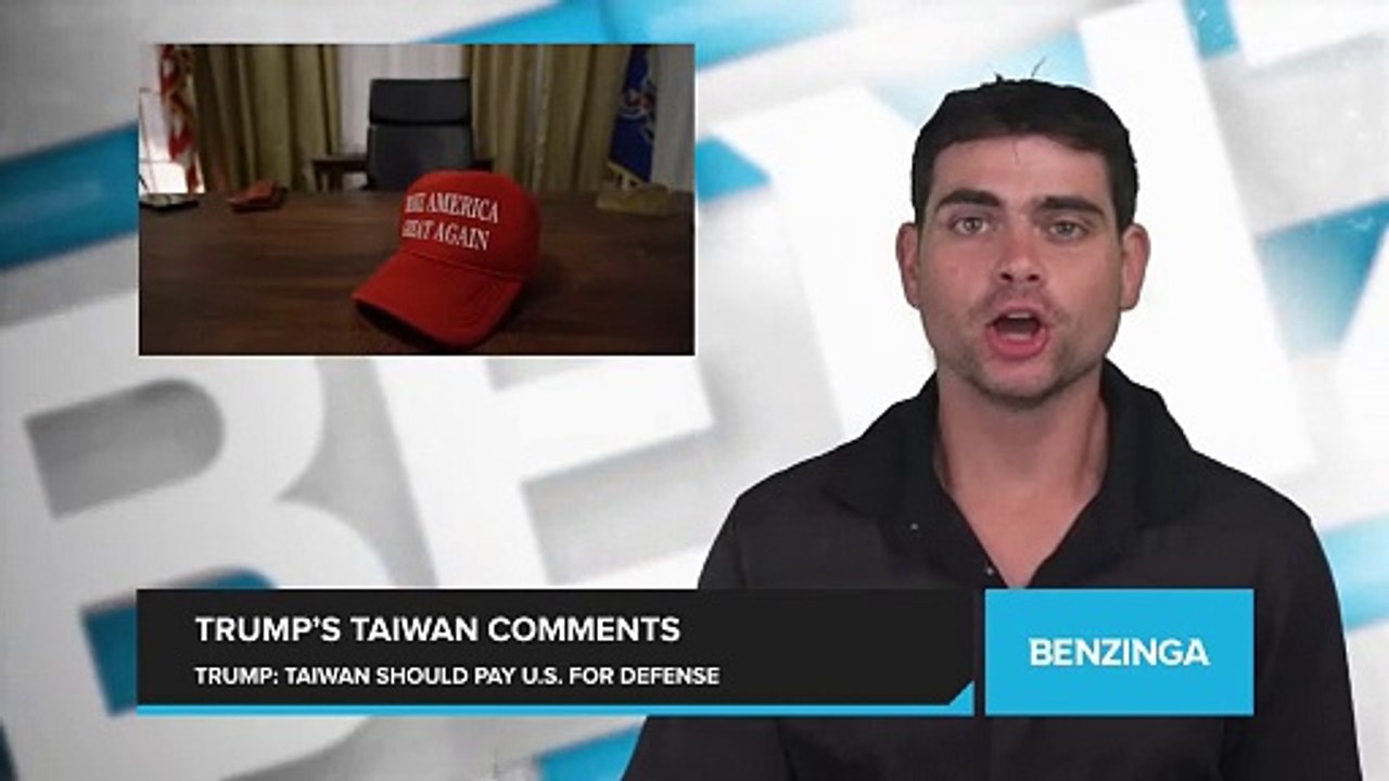 Trump Says Taiwan Should Pay the U.S. For Its Defense, Claiming It 'Doesn't Give Us Anything'