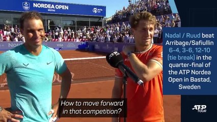 We had 'Fedal' and now 'Ruudal' - Nadal / Ruud through to semi-final