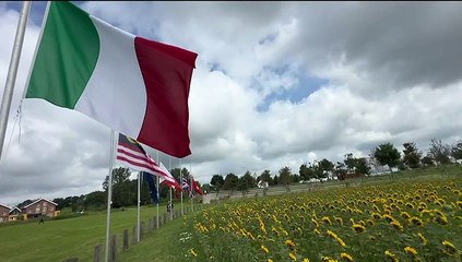 MH17 10th anniversary marked wit solemn ceremony in Vijfhuizen.