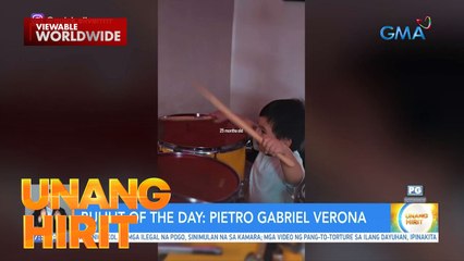 UH Bulilit Of the Day — Little Drummer Boy and Little Biker! | Unang Hirit