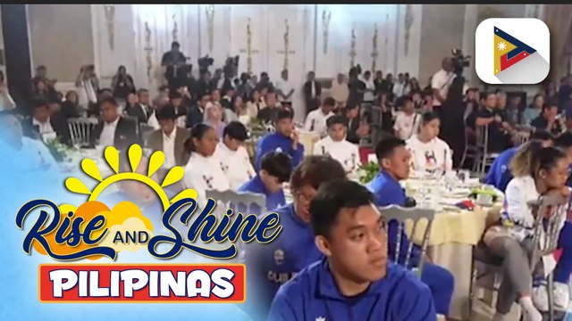 Pinoy Olympians, nakatanggap ng incentive mula sa Pangulo
