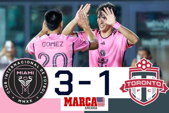 No Messi, no problema I Inter Miami 3-1 Toronto I Resumen y goles I MLS