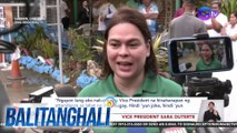 VP Sara Duterte sa pagtatalaga sa sarili na 