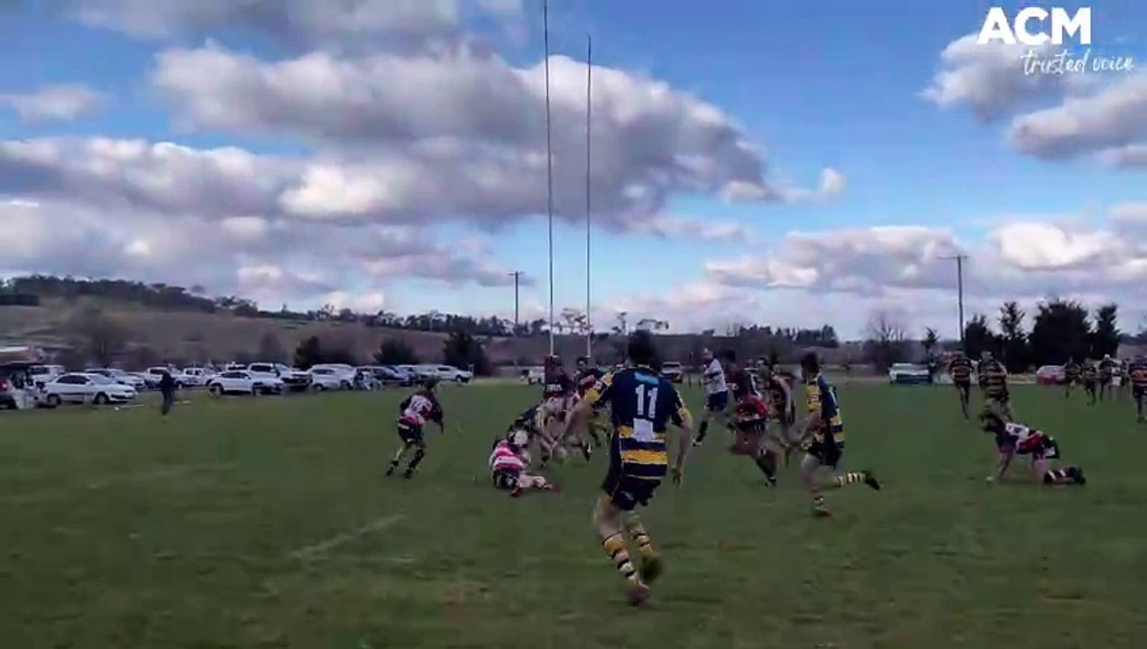 Blues' second try v the Barbarians
