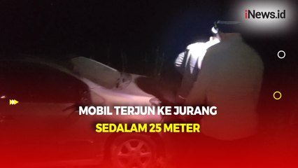 Mobil Terjun ke Jurang Sedalam 25 Meter di Cepogo Boyolali