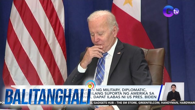 2 U.S. Senators - Listahan ng military, diplomatic, at economic options bilang suporta ng Amerika sa Pilipinas sa isyu sa WPS, dapat ilabas ni US Pres. Biden | Balitanghali