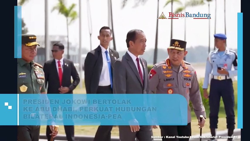 Presiden Jokowi Berontak ku Anu Dhabi, Perkuat Hubungan Bilateral Indonesia-PEA