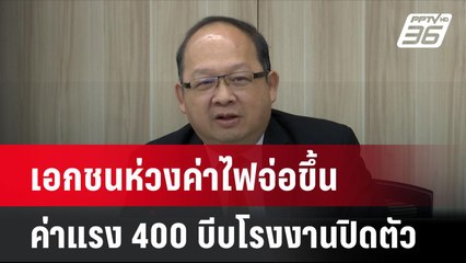 เอกชนห่วงค่าไฟจ่อขึ้น-ค่าแรง 400 บีบโรงงานปิดตัว| โชว์ข่าวเช้านี้ | 18 ก.ค. 67
