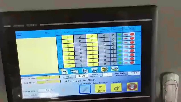 5-13mm automatic rebar stirrup bending machine