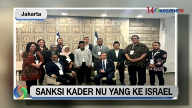 Sanksi 5 Tokoh Muda Nahdlatul Ulama yang Berkunjung ke Israel