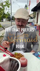 Guy that Prefers The Little Mermaid Book to the Movie