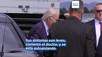 Biden da positivo por COVID-19 en medio de las especulaciones sobre su salud