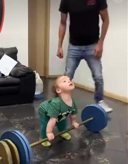 Waitlefting boy must watch till end ...