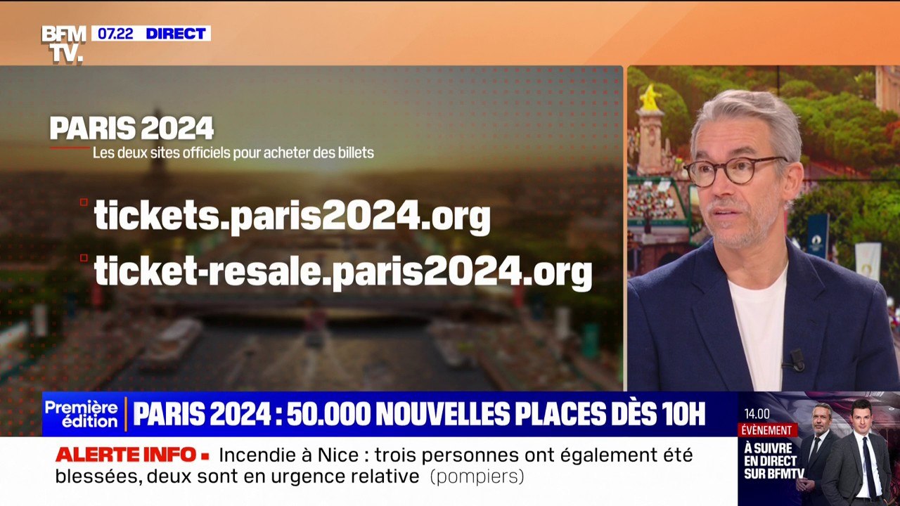 JO Paris 2024: 50.000 billets remis en vente pour 30 sports, dont les finales d'athlétisme et de natation, ce jeudi à 10h