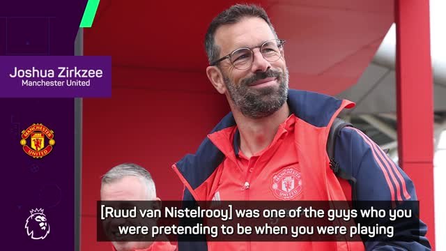 Zirkzee enthused by Ruud van Nistelrooy link-up at Manchester United