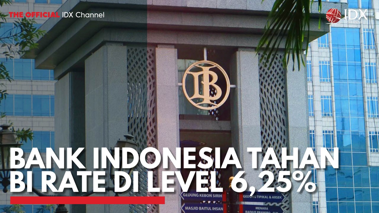 Bank Indonesia Tahan BI Rate di Level 6,25%