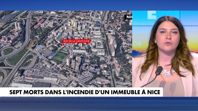 Nice : sept morts dont trois jeunes enfants dans l'incendie d'un immeuble dans le quartier des Moulins