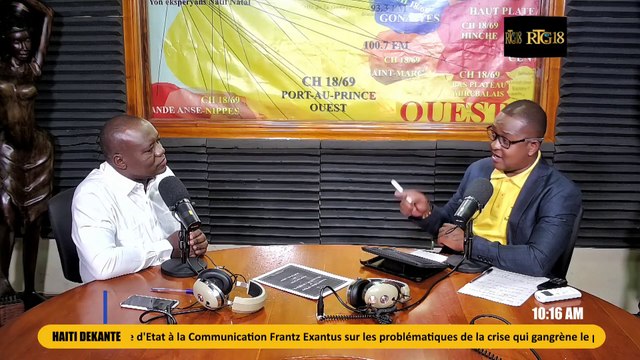 Dekante 17-07-2024|Frantz Exantus, Ancien Sec.d'Etat à la Communication