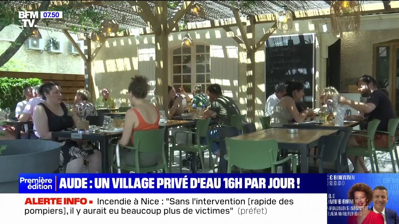 Dans l'Aude, un village privé d'eau pendant 16 heures, de 14h jusqu'à 6h du matin