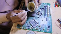 PC Motherboard repairing class 3 - Use of SMD rework station