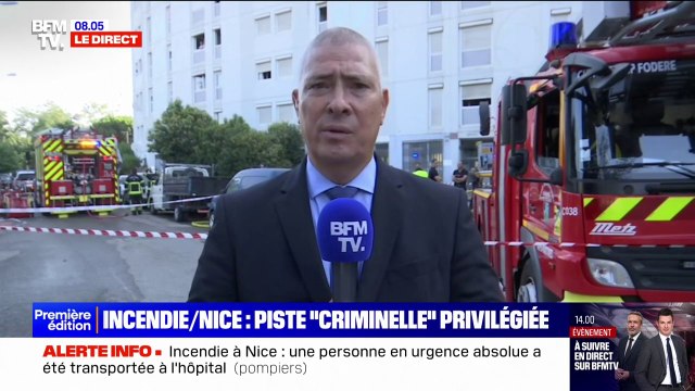 Nice: la piste criminelle privilégiée après un violent feu d'appartement dans le quartier des Moulins qui a fait 7 morts