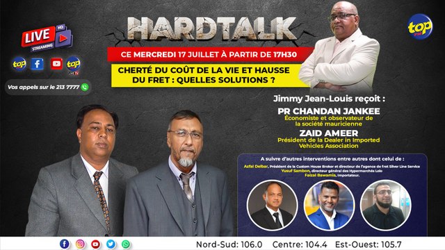 HARDTALK :Jmmy Jean-Louis Recoit Prix des légumes & Zaid Ameer_0
